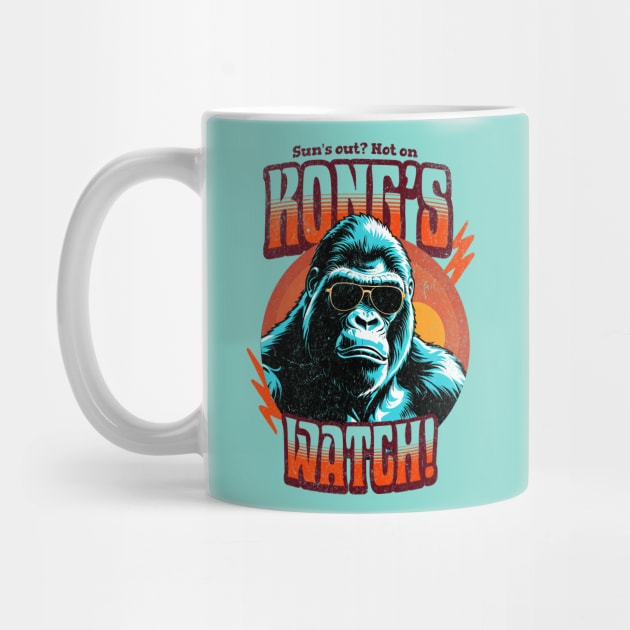 Sun's out? Not on Kong's watch! by LaughLine.CO